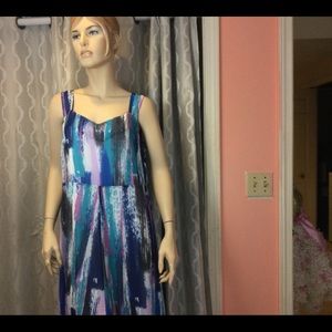 Flowy Abstract Dress